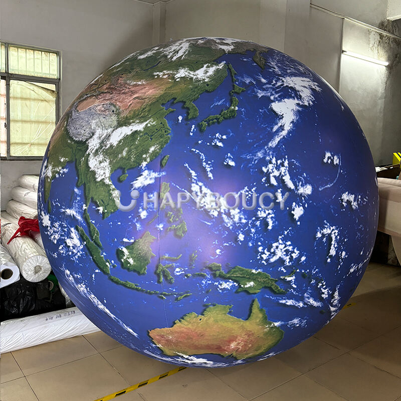 Giant Inflatable Globes Large Inflatable Earth Planet Balloon for Advertising