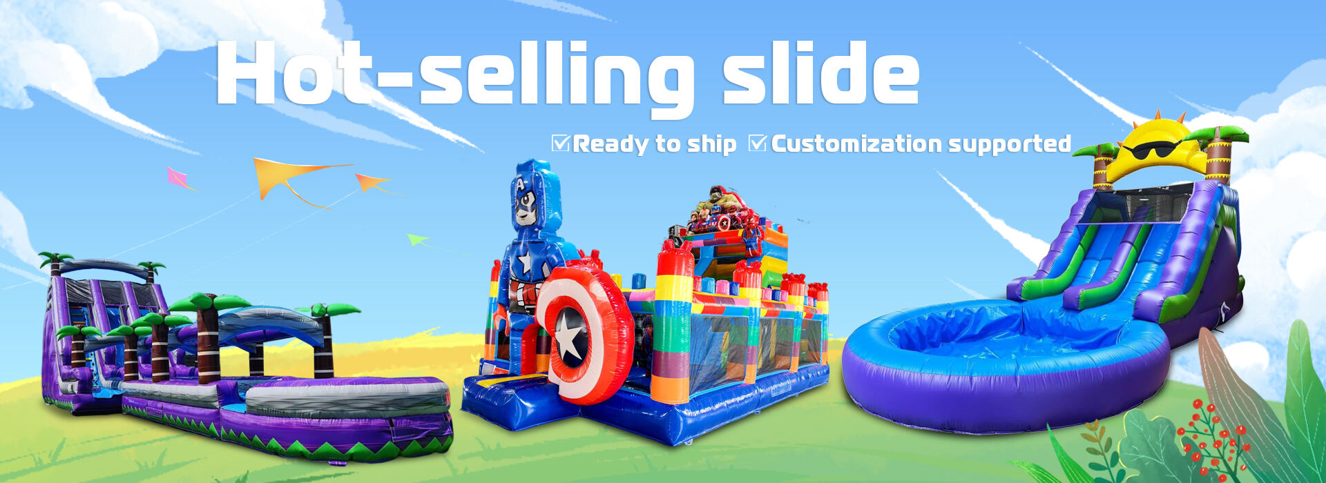 Bouncy Castles, Water Slides, Advertising Inflatable Toys Supplier - Dream Kiddie Toys