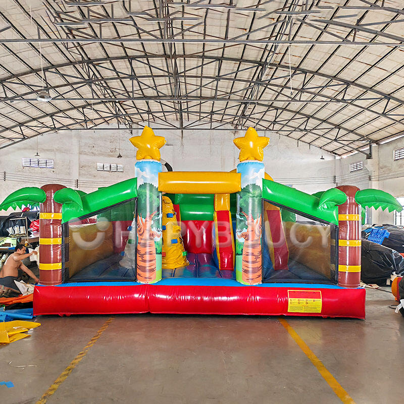 Soccer Theme Amusement Park Trampoline Football Inflatable Bouncer Bouncy Castle Toddler Inflatable Playland