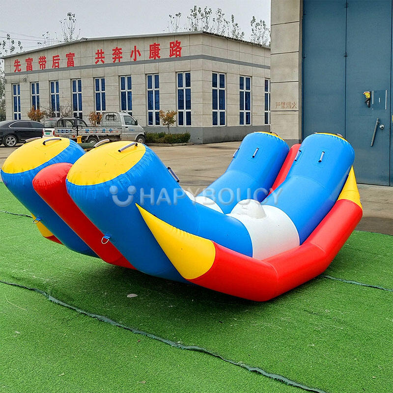Larg Larg Atdheu Larg Larg Atdheu Lojër Inflatable Larg Larg Atdheu Boat Seesaw Games në Larg Larg Atdheu