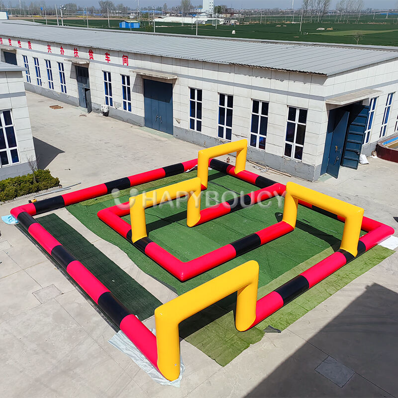 I Largu Red dhe Yellow 0.8mm 10x10m PVC Trashe Pneumatike e Automjeteve të Larguara Kart Trashe Larg
