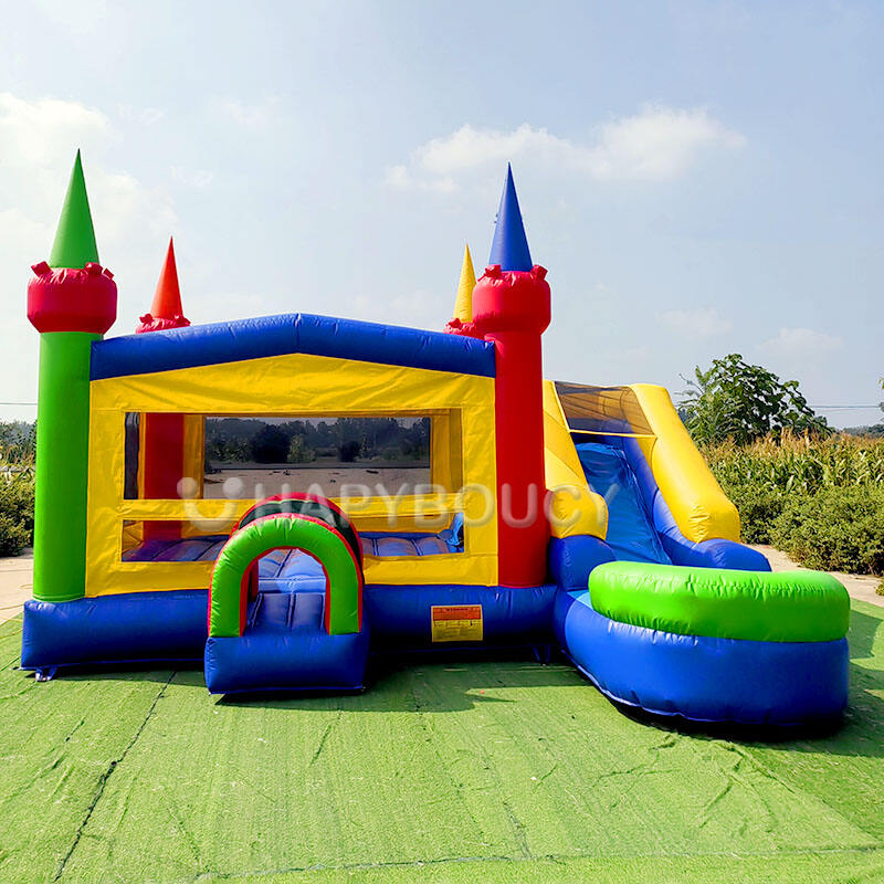 Moonwalk Bouncy Castle PVC OEM ODM Party Rental Inflatable Trampoline Bouncer Playground Jumping House for Inflables Juegos