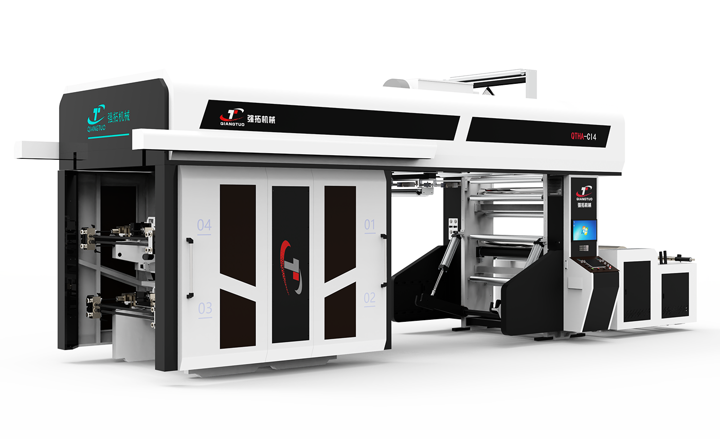4Colors High Speed semi-servo CI Flexo Printing Machine