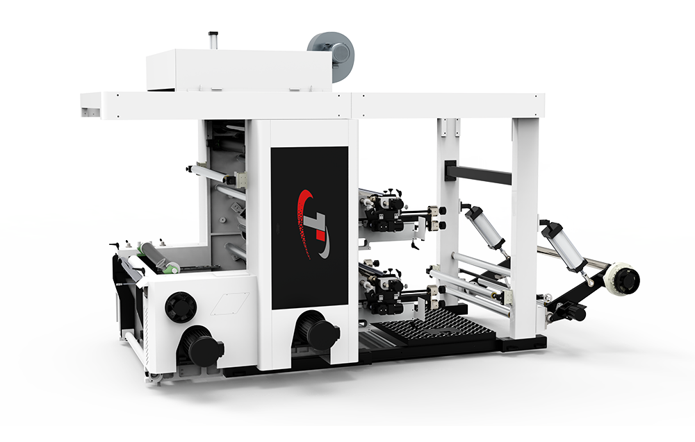 6 COLORS FULL SERVO-DRIVEN CENTRAL DRUM FLEXOGRAPHIC PRINTING MACHINE (500M/MIN)