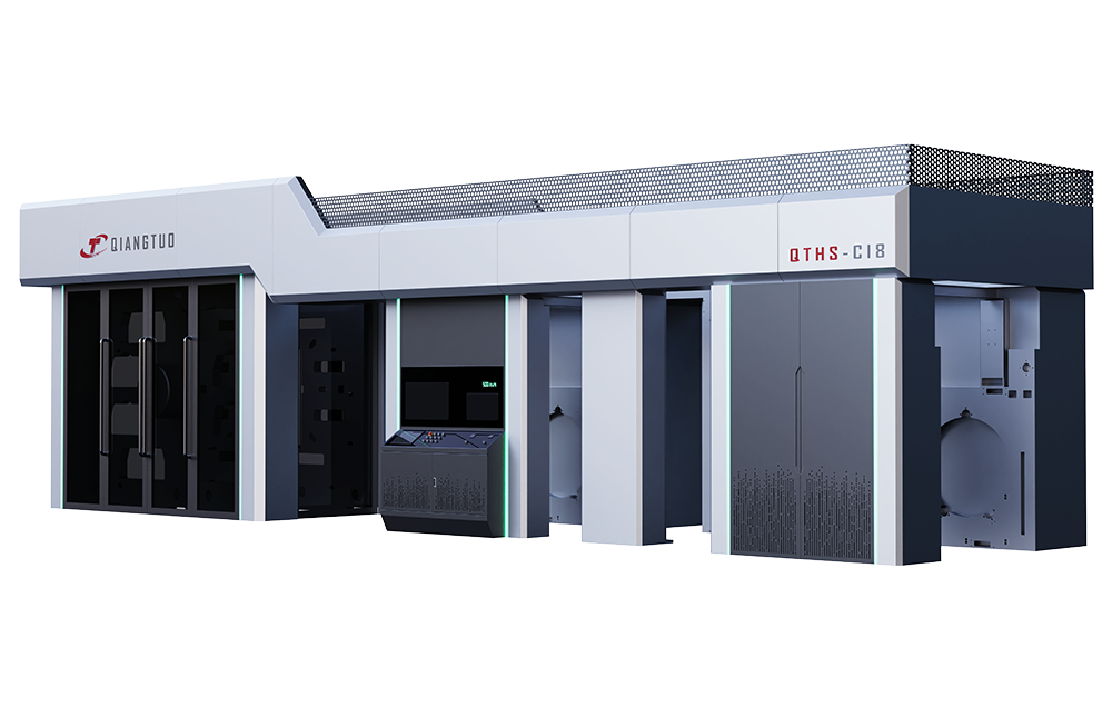 6 COLORS FULL SERVO-DRIVEN CENTRAL DRUM FLEXOGRAPHIC PRINTING MACHINE (500M/MIN)