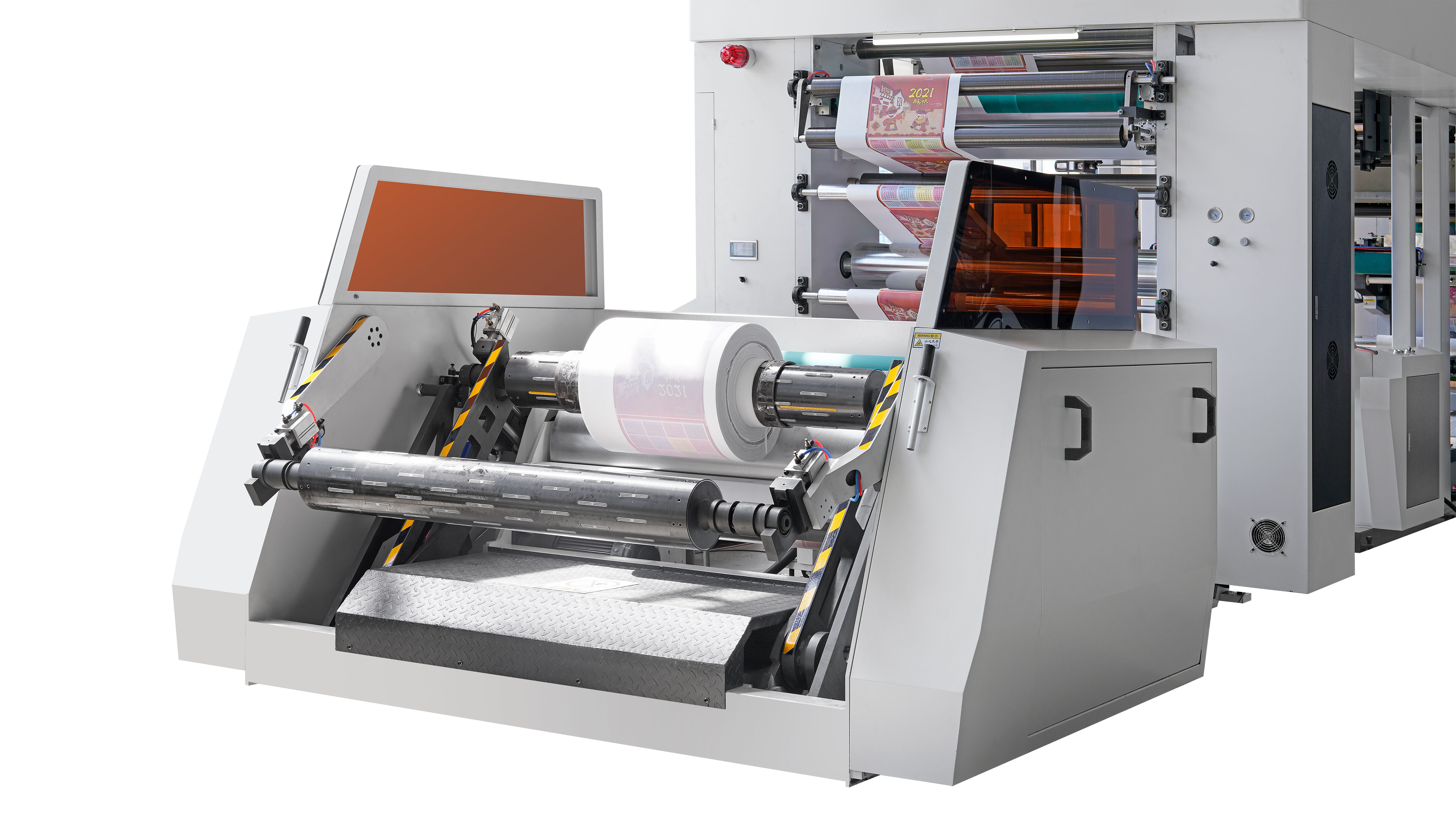  Full Servo Flexo Printing Machine for PVC Film