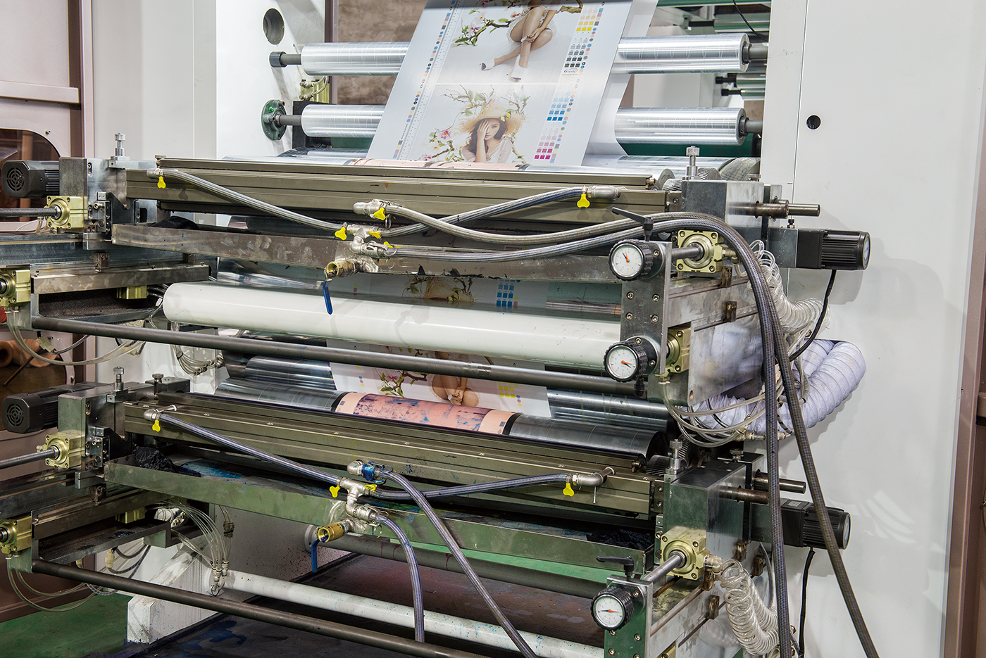 4colors CI Flexo Printing Machine