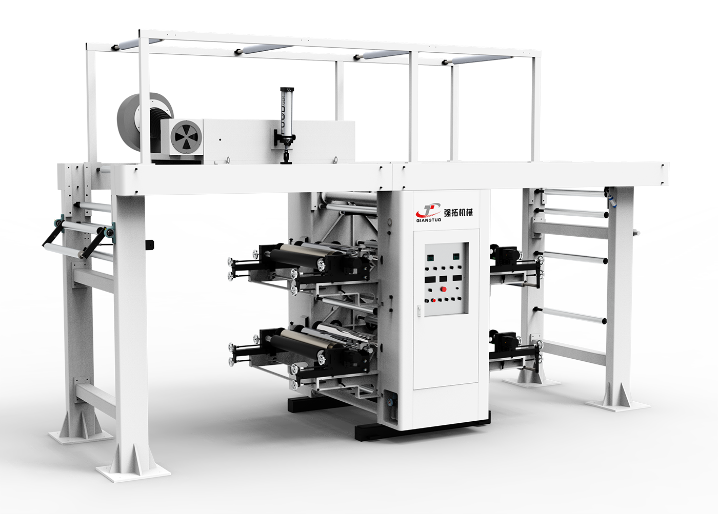 2 Colors Inline Machine(360-degree color register) 