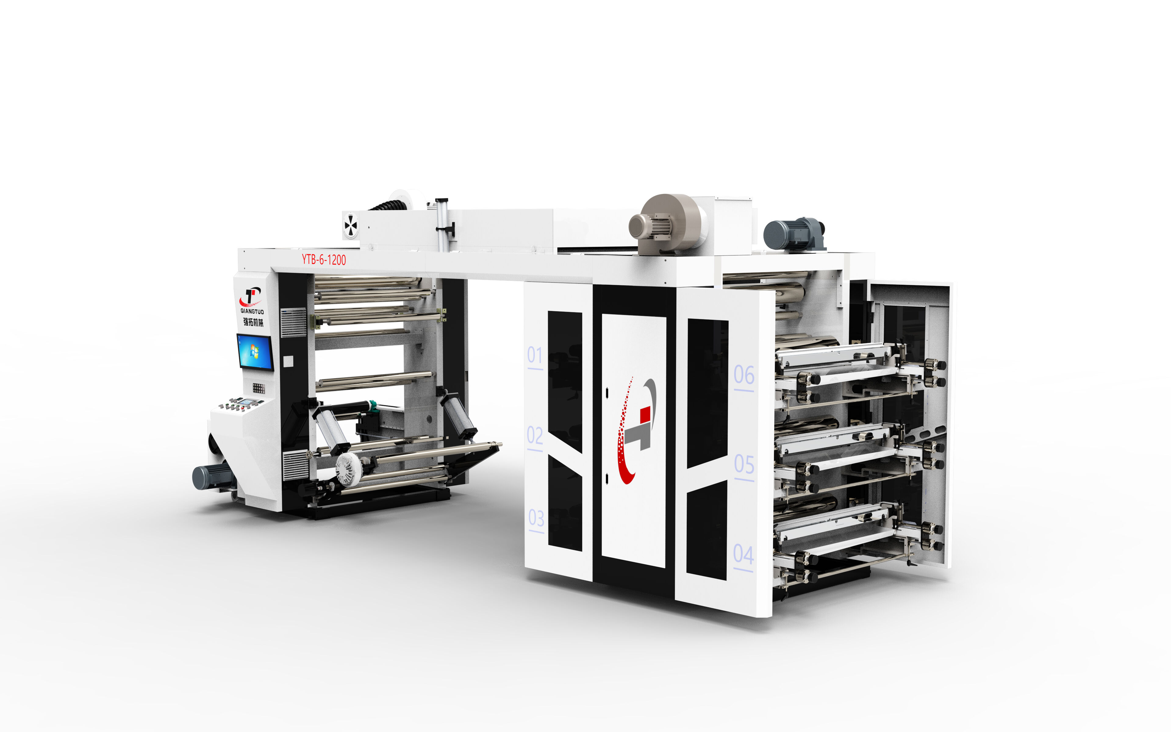 Premium Stack Flexo Printing Machines for Diverse Applications