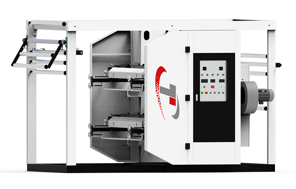 2 Colors Inline Machine(360-degree color register) 