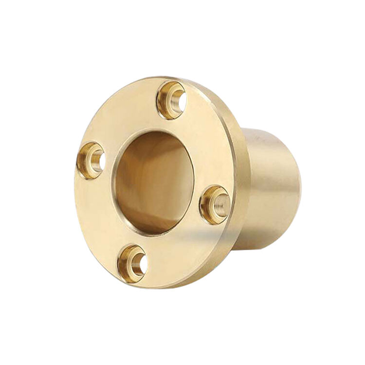 SHTZ Bushing Đồng Kiểu Cột Thẳng Có Phlan Cơ Tròn