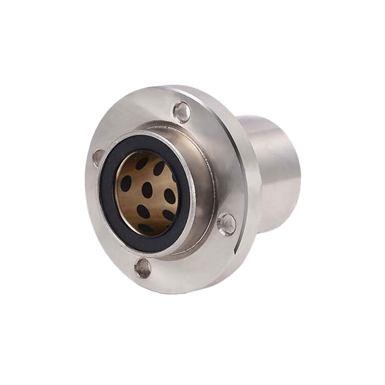 Thép-ngoài-Copper-trong Thanh định vị được gắn vào Tròn LMFP Đồng thau Bushing