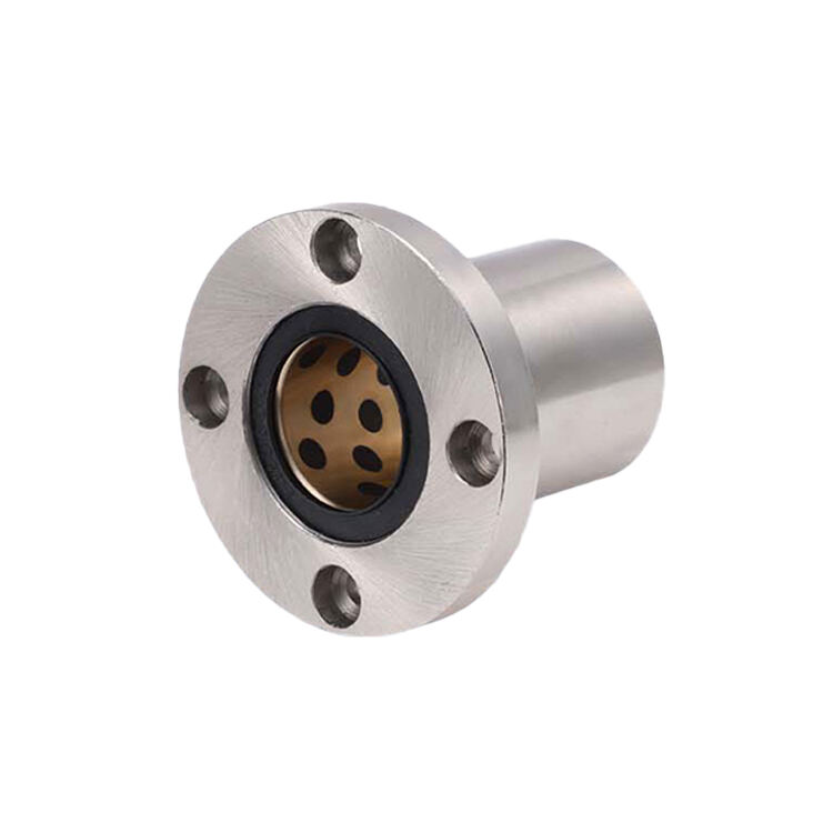 Đầu trượt tuyến tính Thép-Phần ngoài-Đồng-Phần trong LMF