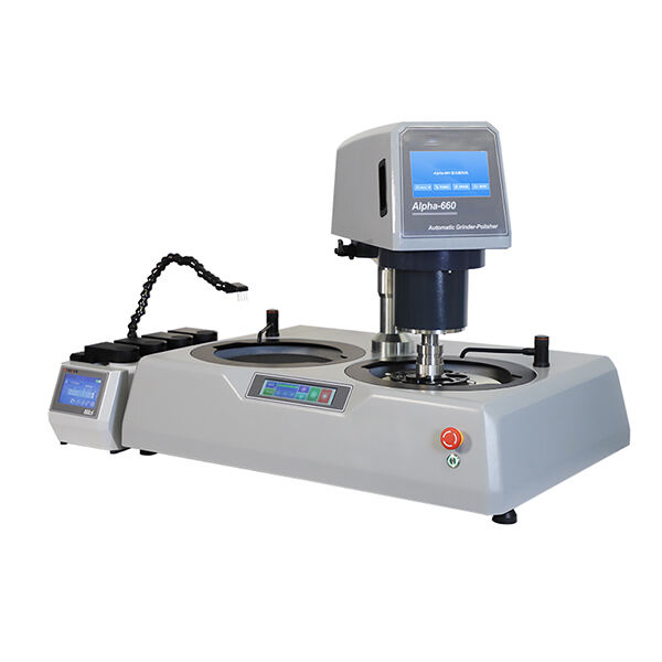 Alpha-660 Politrice et Ponceuse Automatique à Double Disque