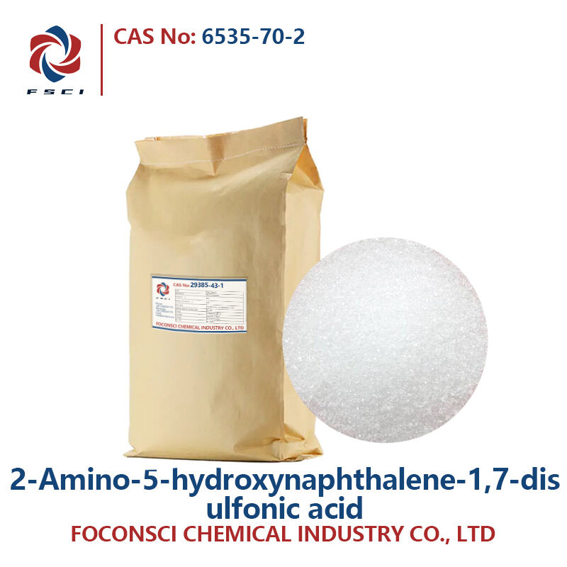 Acide 2-amino-5-hydroxynaphtalène-1,7-disulfonique CAS 6535-70-2