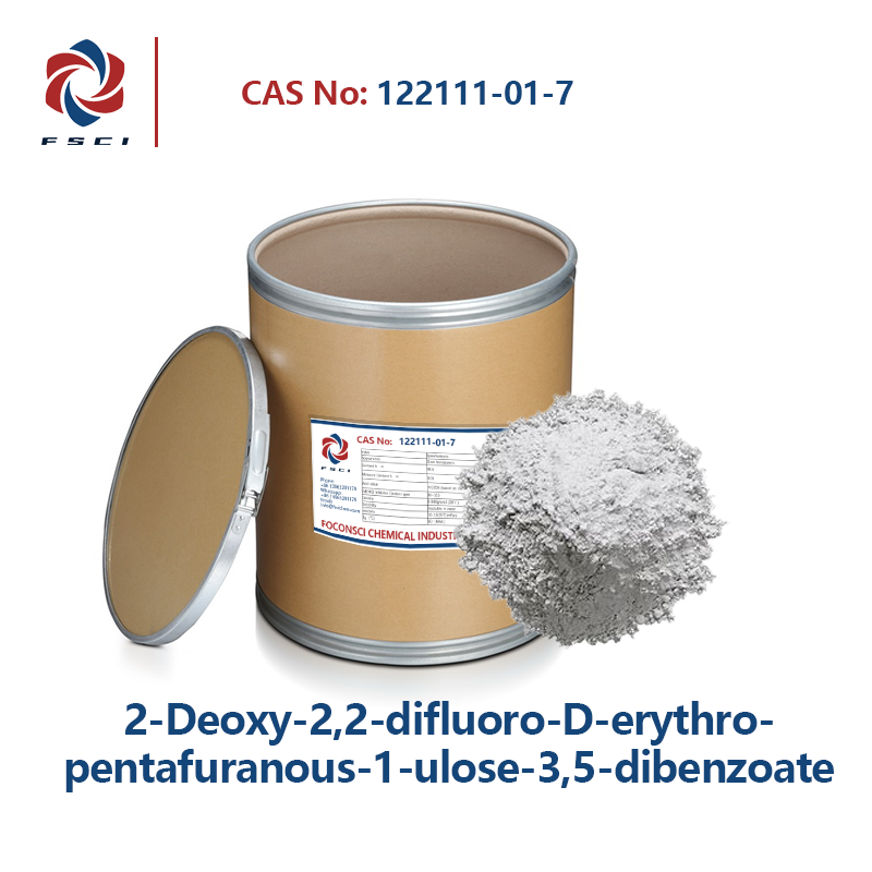 2-Deoxy-2,2-difluoro-D-erythro-pentafuranous-1-ulose-3,5-dibenzoate CAS 122111-01-7