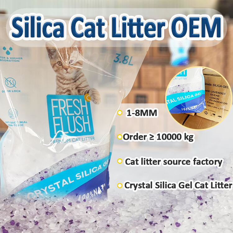 Kotoran Kucing Kristal Silika Gel