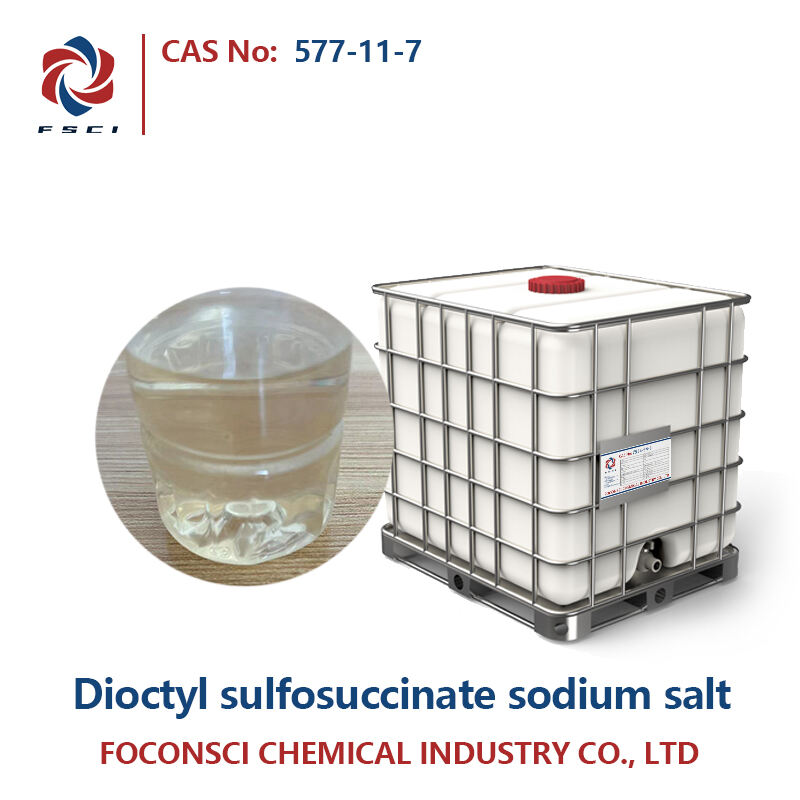 Sel de sodium de sulfosuccinate de dioctyle CAS 577-11-7