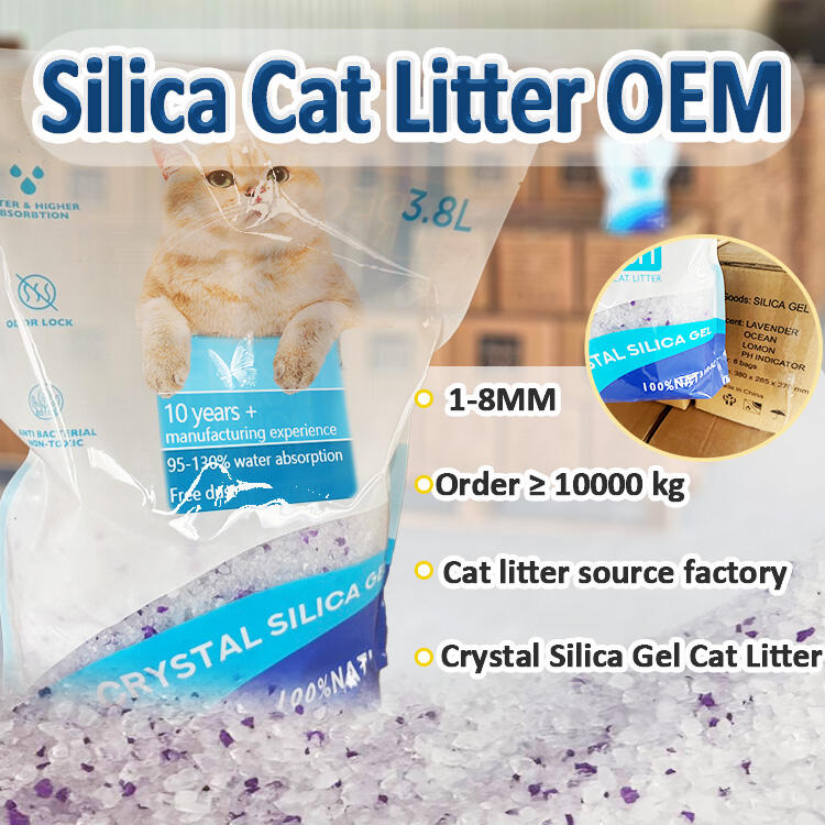 Crystal Silica Gel Cat Litter