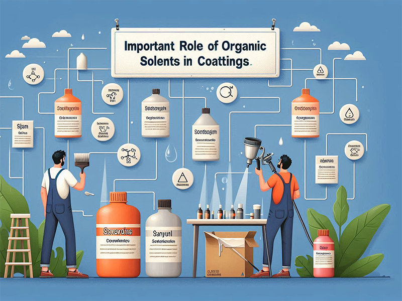 The Role of Organic Solvents in Coatings: From Resin Dissolution to Film Formation