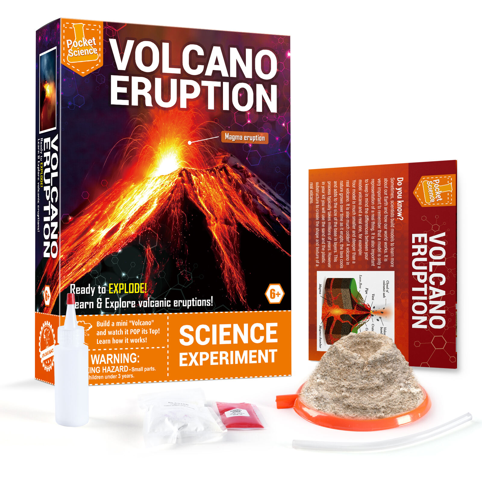 Éruption du volcan