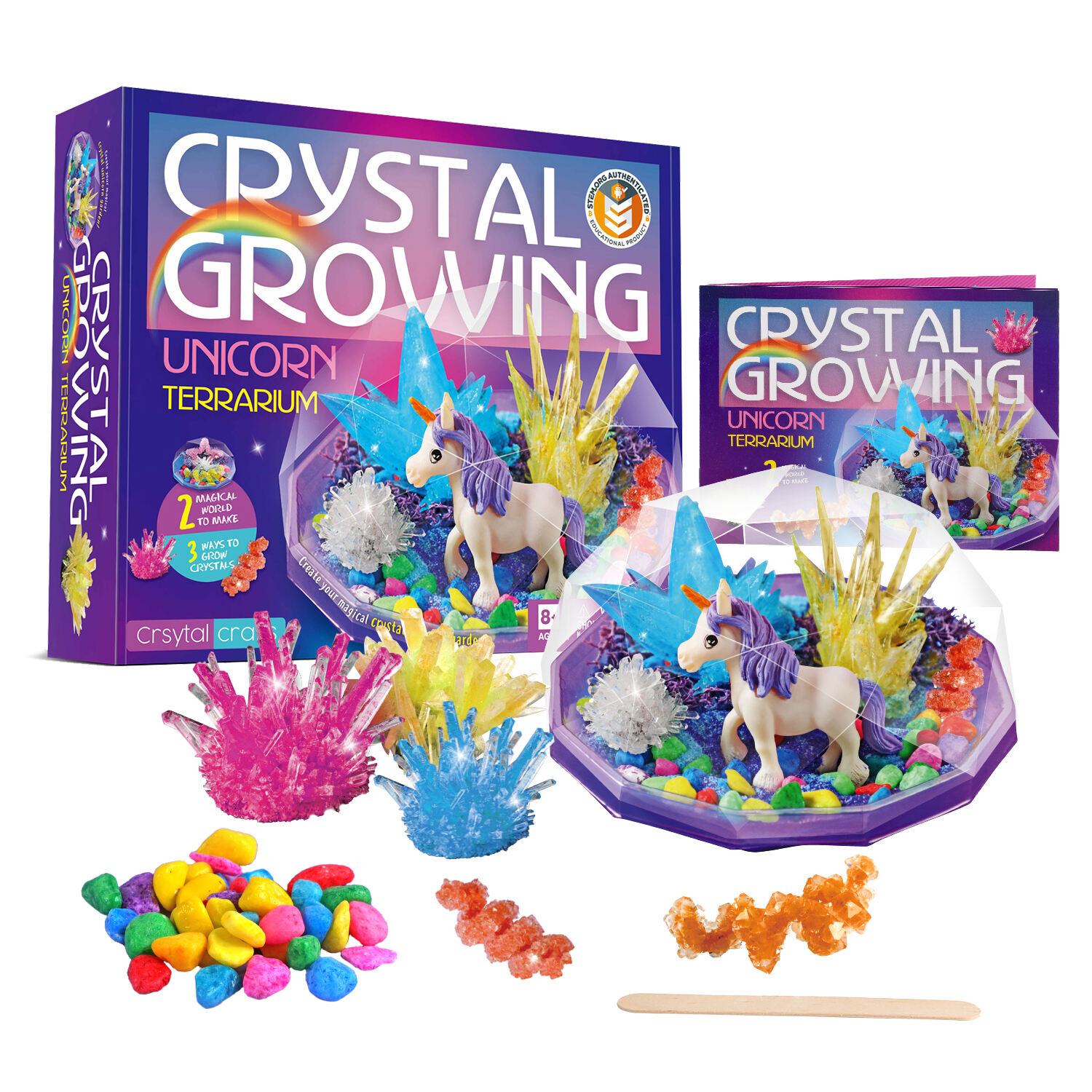 Unicorn Crystals Grow