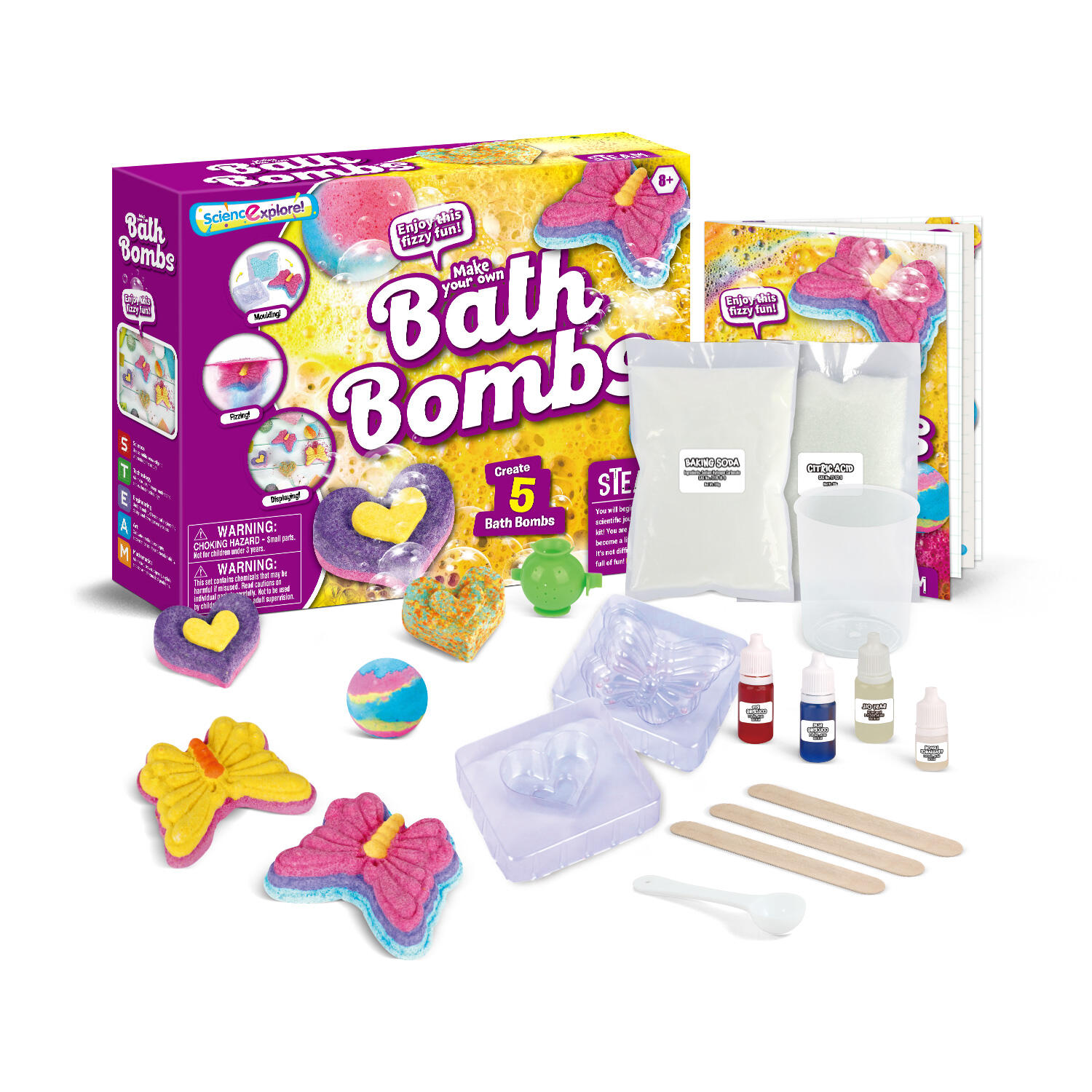 MAKE YOUR OWN BATH .BOMBS