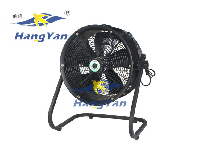 kipas Lantai Arus Axial Industri 12 inci 300mm 220V 180W Rotor Luar