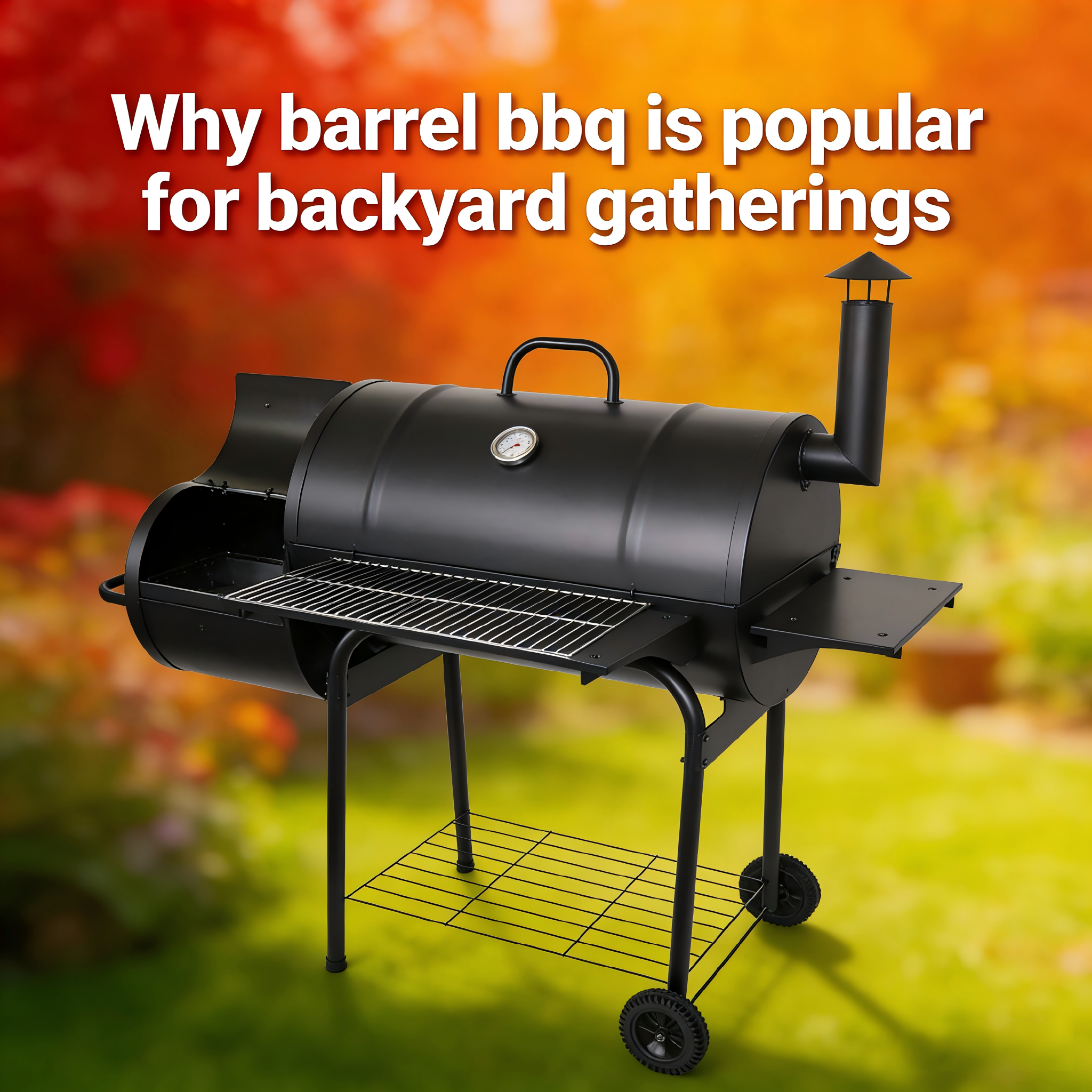 Why barrel bbq is popular for backyard gatherings
