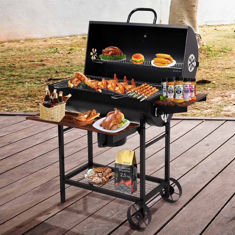 Experience the Joy of Outdoor Cooking with Pastime Barrel BBQ and Smoker