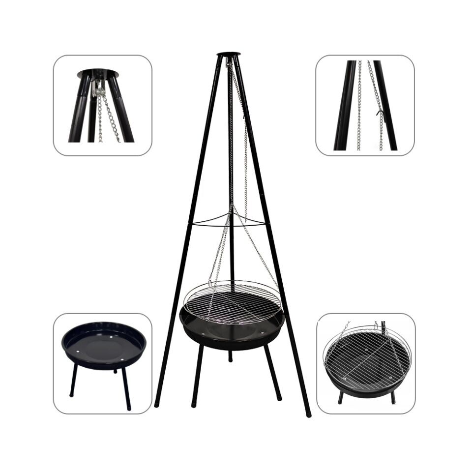 Pastime Wood Fire Pit Outdoor | For Cozy Gatherings & Ambiance