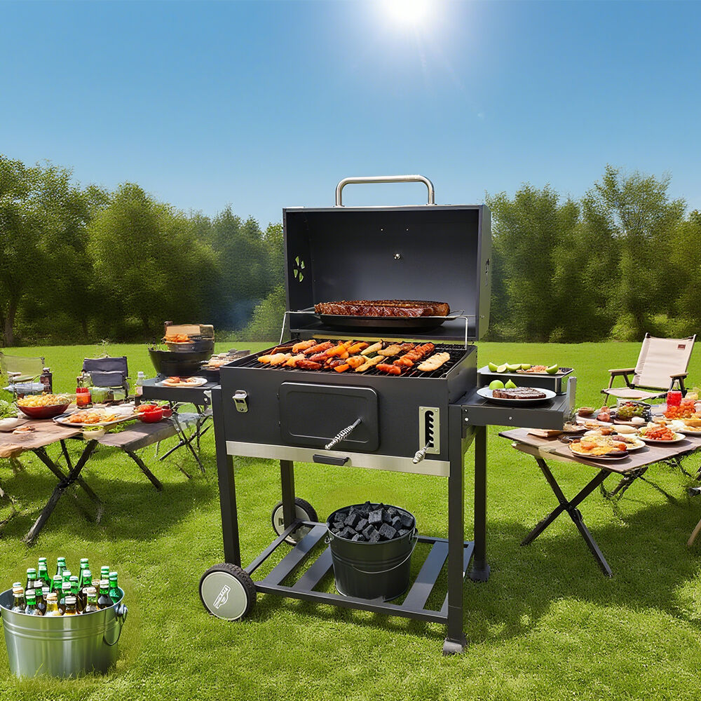 Aloje sin esfuerzo con Pastime: La solución definitiva de parrilla grande al aire libre para grandes reuniones