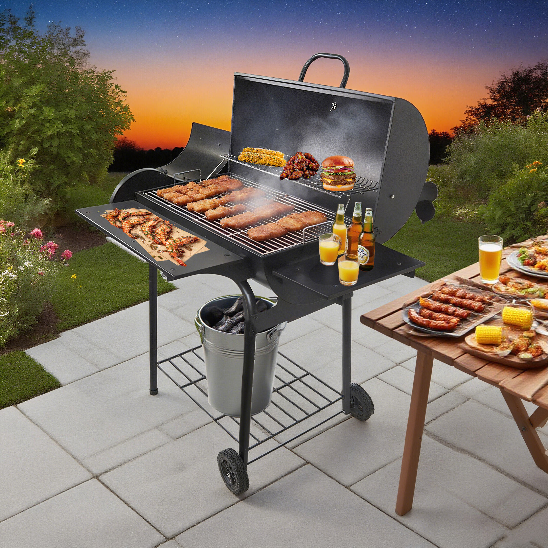 Effortlessly Manage Direct and Indirect Heat