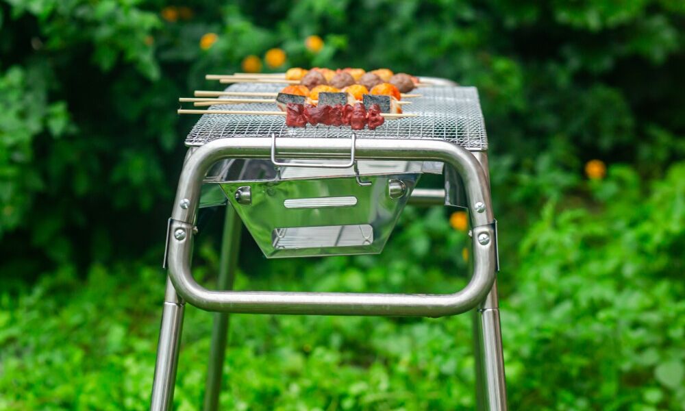 4-SCB-10 Japanese style Stainless Steel Charcoal Grills for Barbecue .jpg