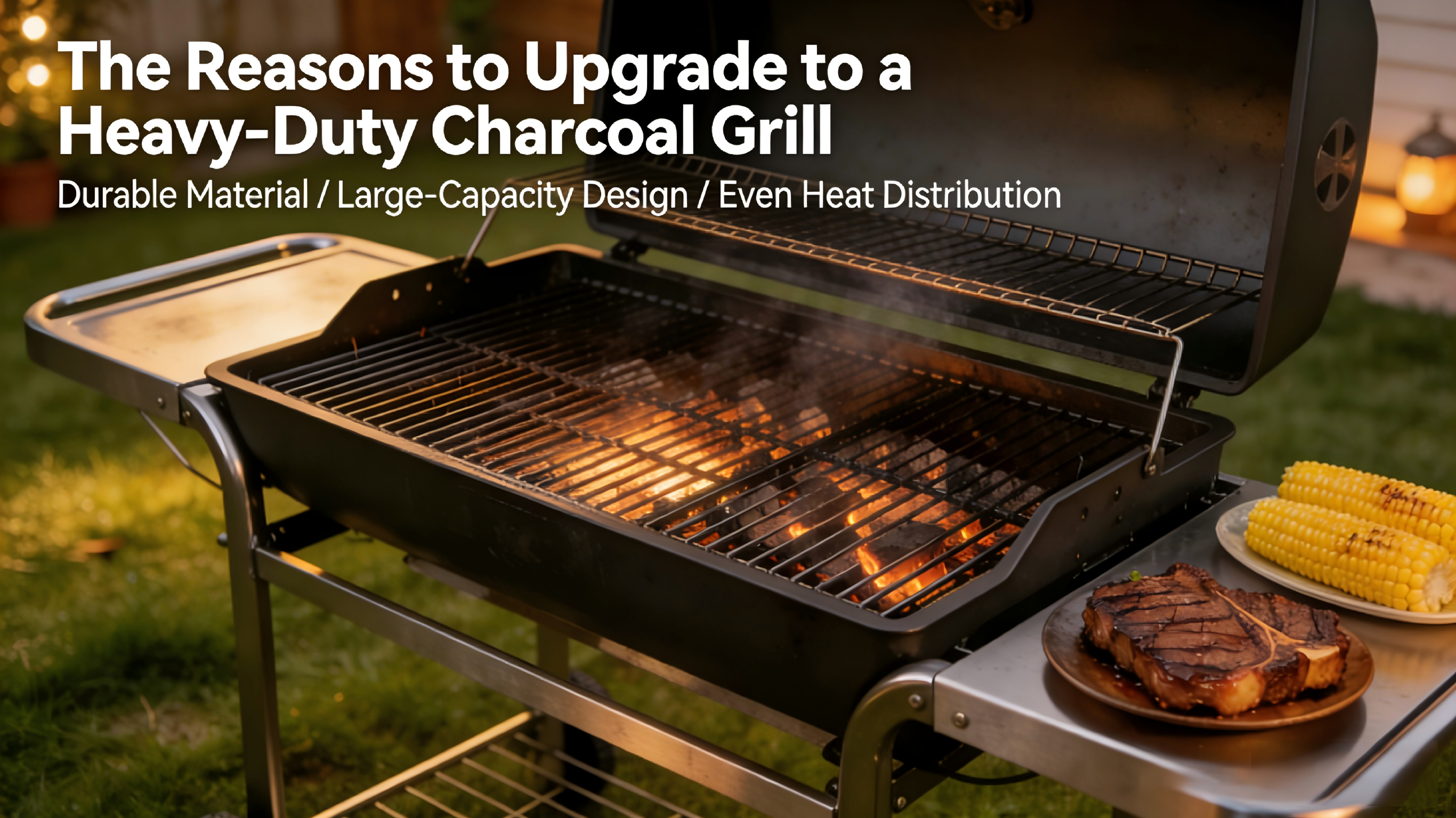 Reasons to upgrade to heavy duty charcoal bbq grill
