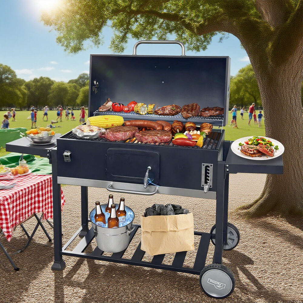 ¿Cuál es el mejor combustible para una parrilla al aire libre?