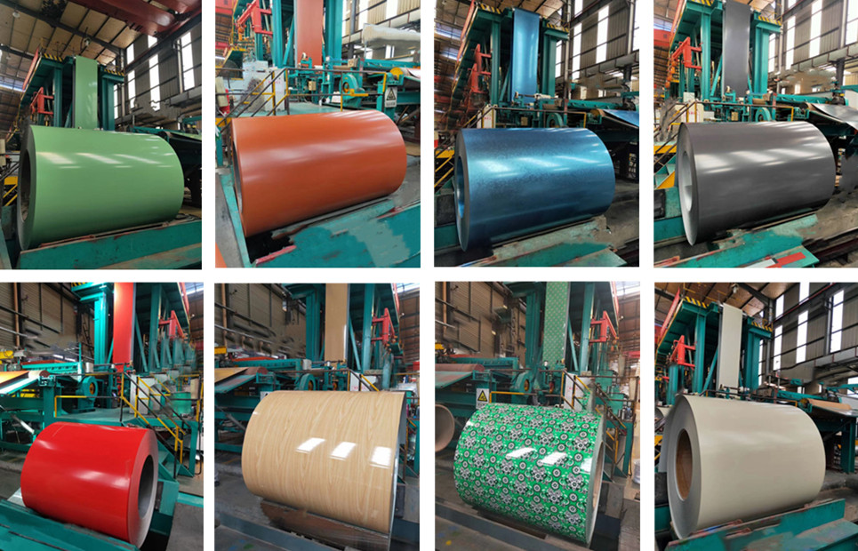 Color Coated Galvanized Steel Coil for Building  factory