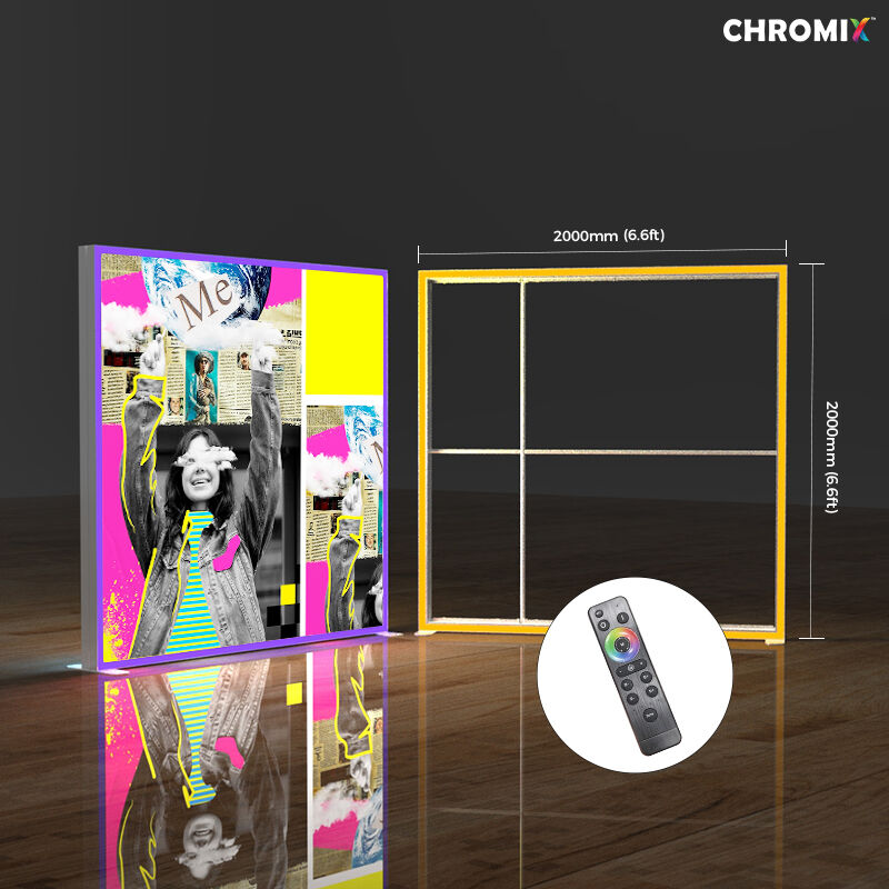Chromix Modular RGB Edge Frame 2000x2000mm LT-ALF120F
