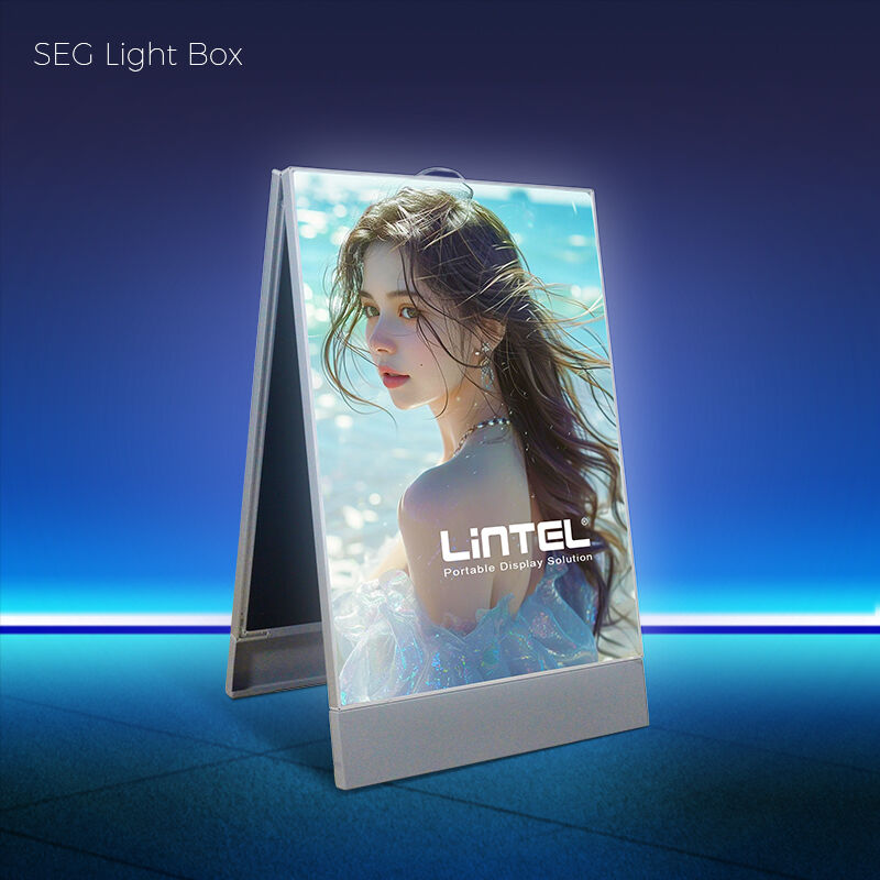 30MM osvětlená tabule na nožkách