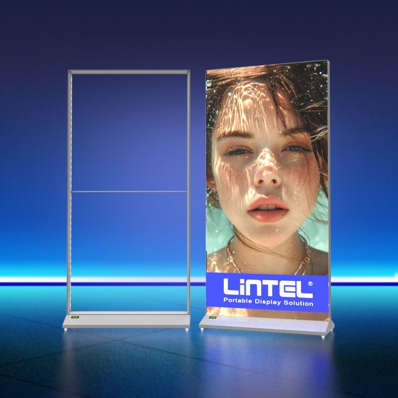 SEGPRO Fabric Rechargeable Light Box DisplayLT-ALF85-T3