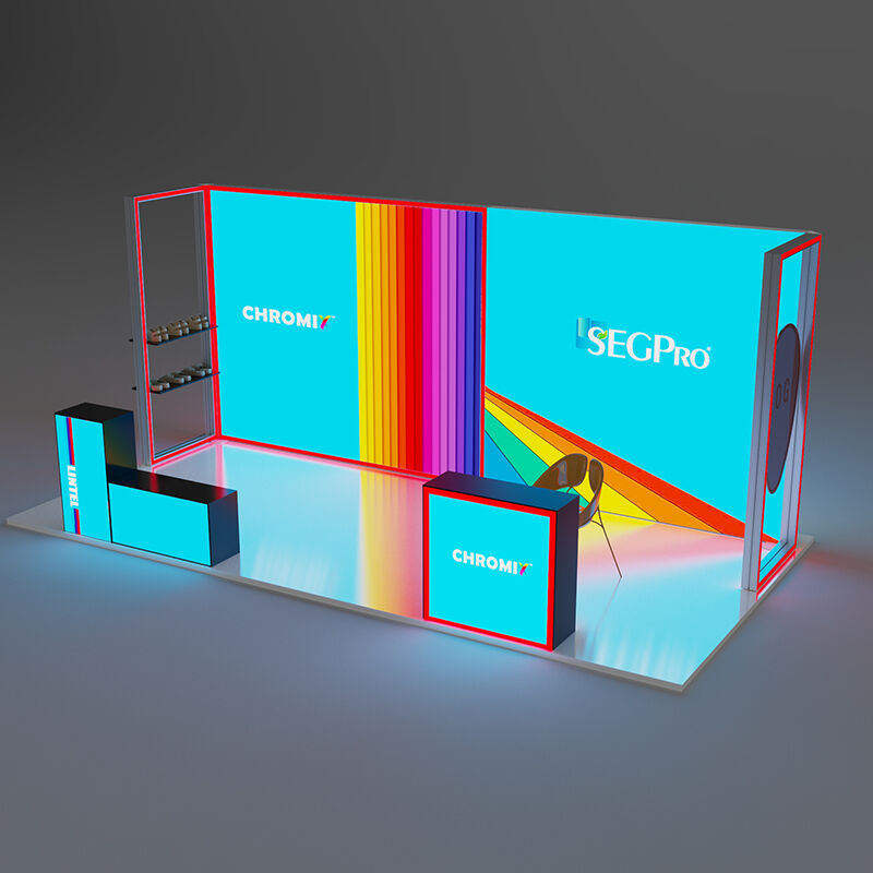 Chromix RGB Edge Frame Storage Counter LT-ALF120F-TA3