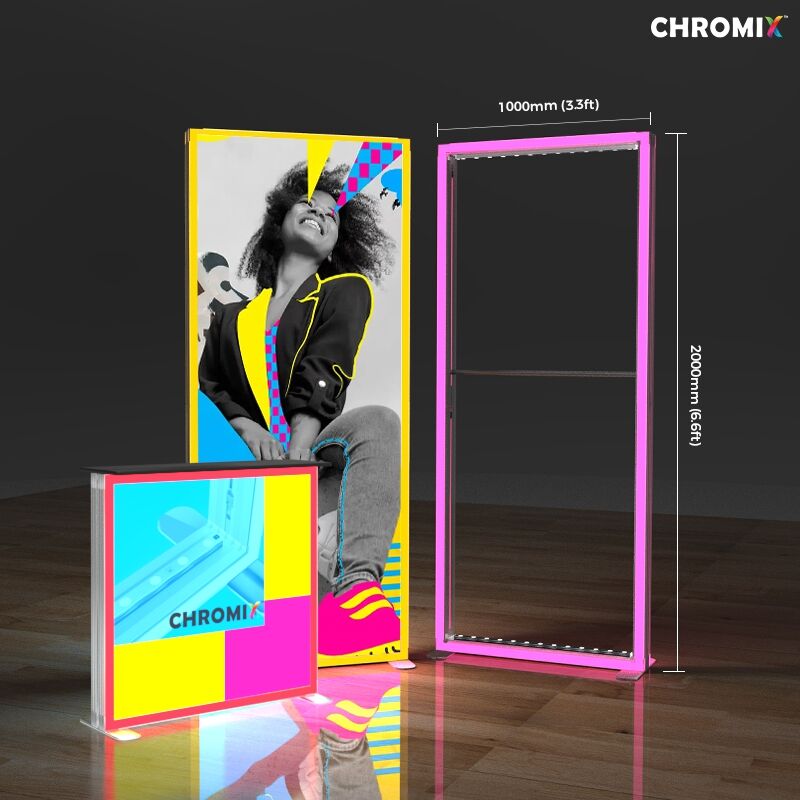 Chromix Modular RGB Edge Frame 1000x2000mm LT-ALF120F