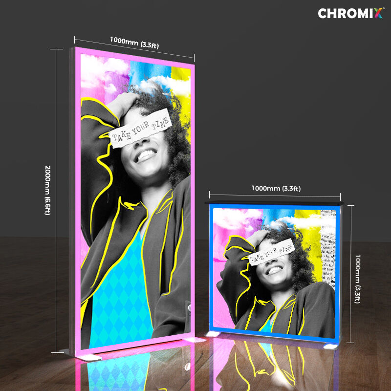 Chromix Modular RGB LED Edge Frame 1000x2000mm LT-ALF80F