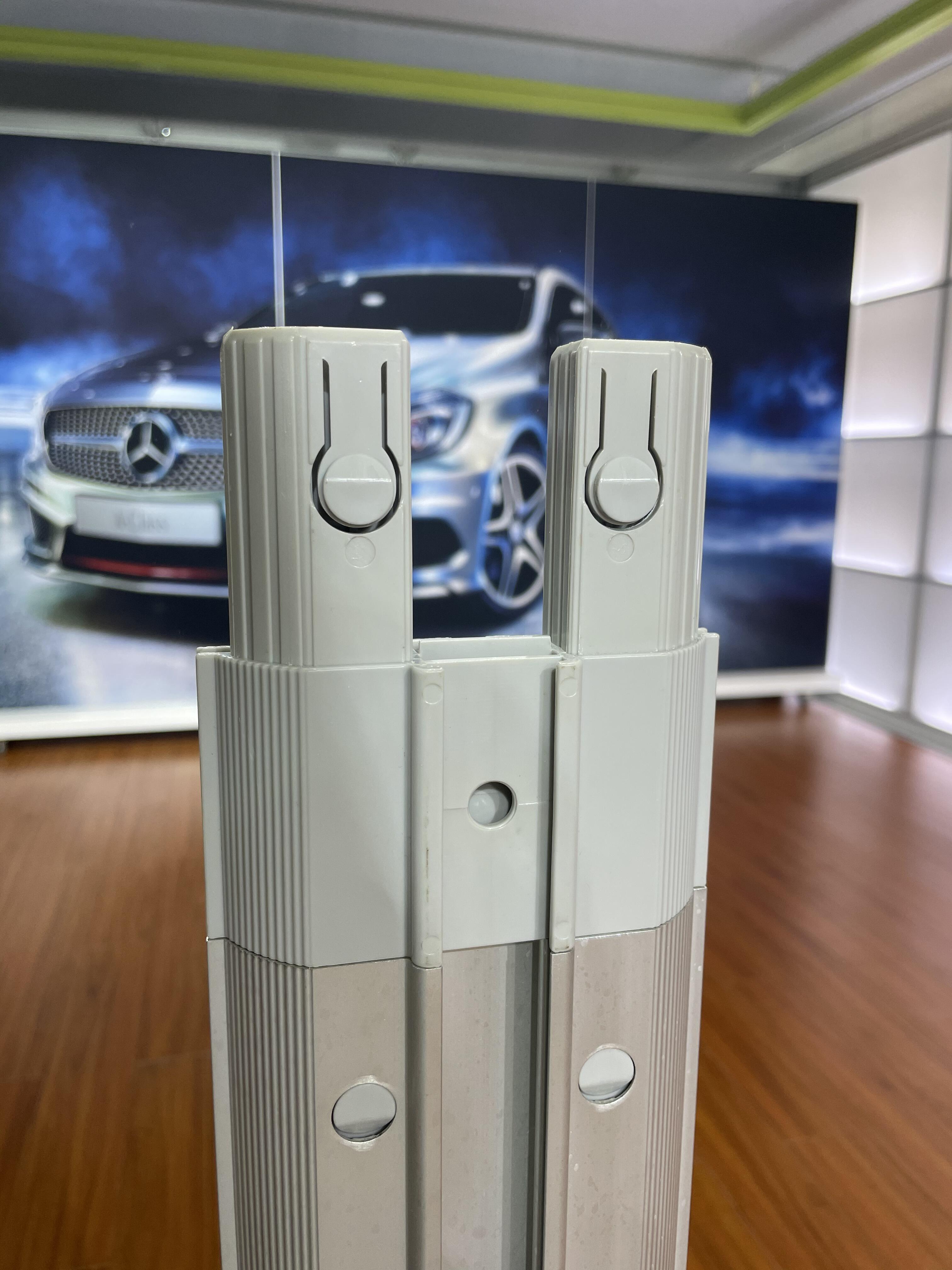 Lintel 120mm Aluminum frame light box structure.JPG