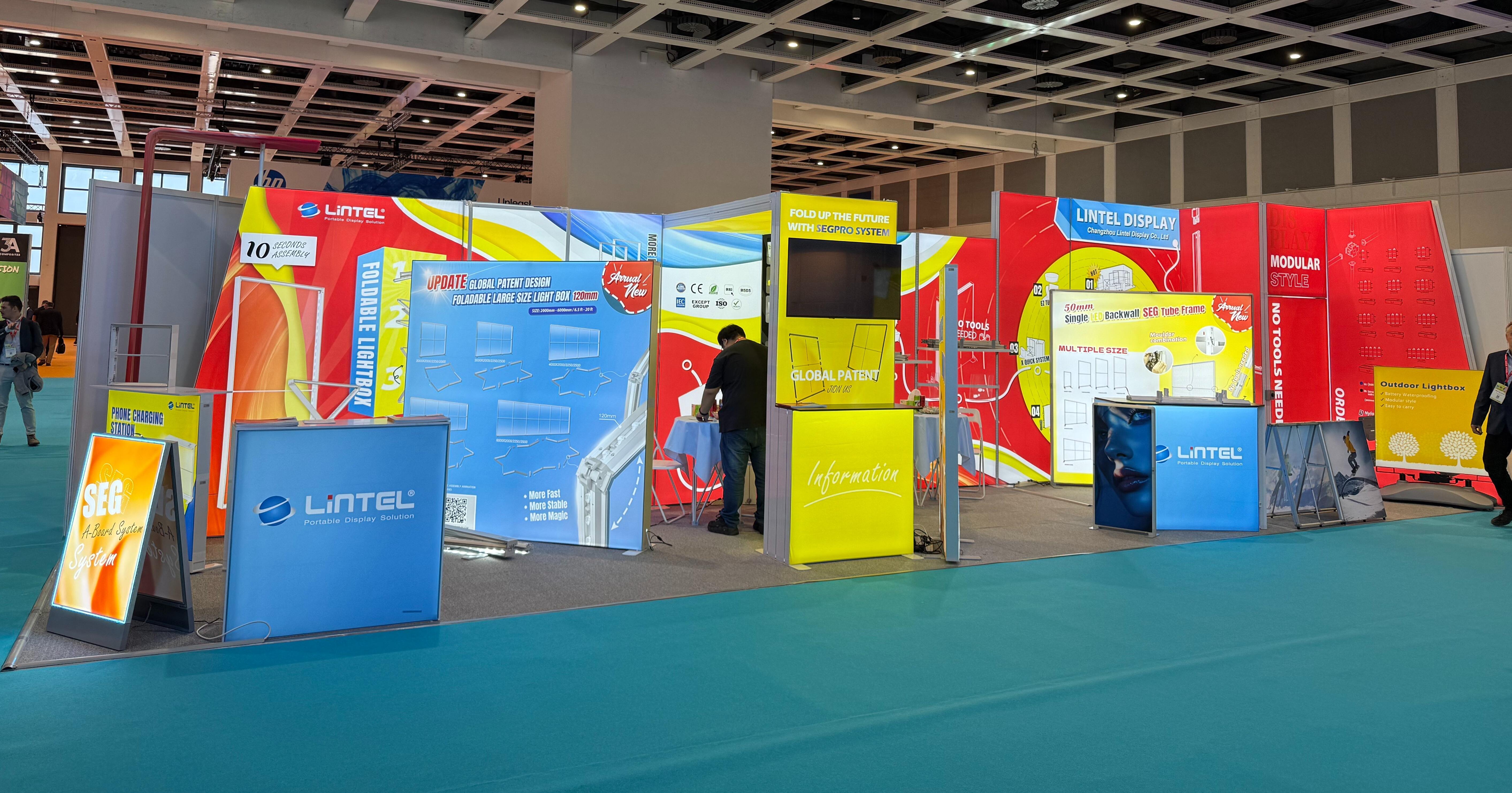 Lintel FESPA 2025---時間: 5.6-5.9 （ブース番号 Hall 4.2／E29）