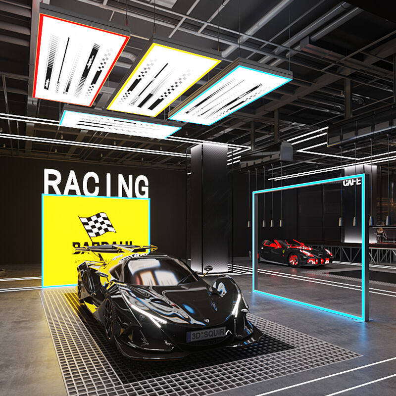 Chromix 80mm RGBエッジフレームライトボックス天井設置型