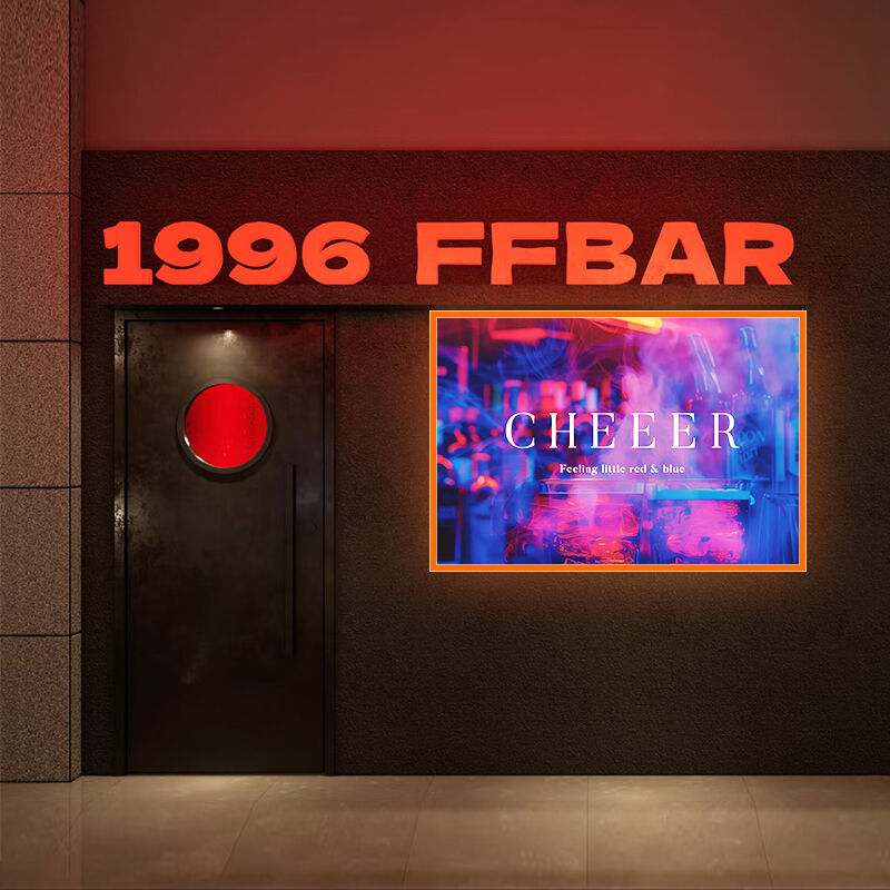 Chromix 80mm 壁掛式ライトボックス RGBエッジフレーム