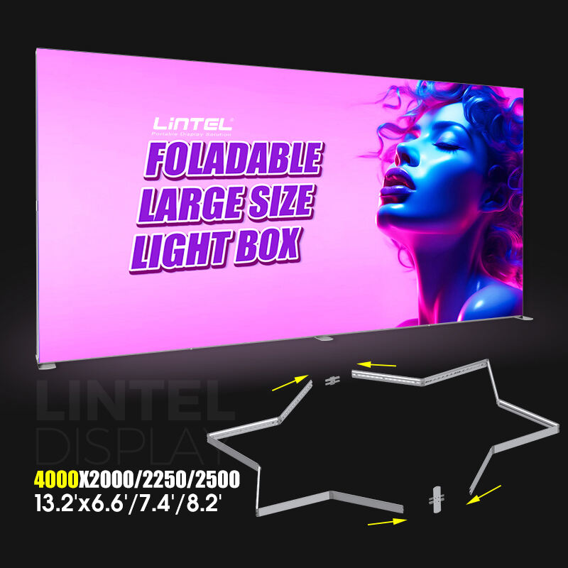 120mm Large Foldable POP UP SEG Light Box