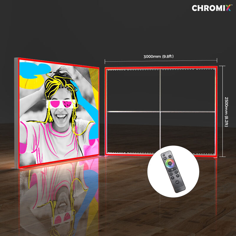 Chromix Modular RGB Edge Frame 3000x2500mm LT-ALF120F
