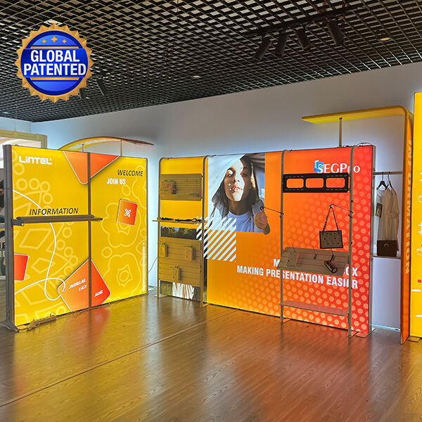 Lintel 120mm backlit trade show display booth with AA Column and retail Tube frame display.jpg